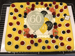 Verjaardagstaart 60 jaar